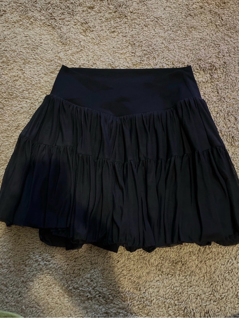 Blogilates by popflex black pirouette skort small